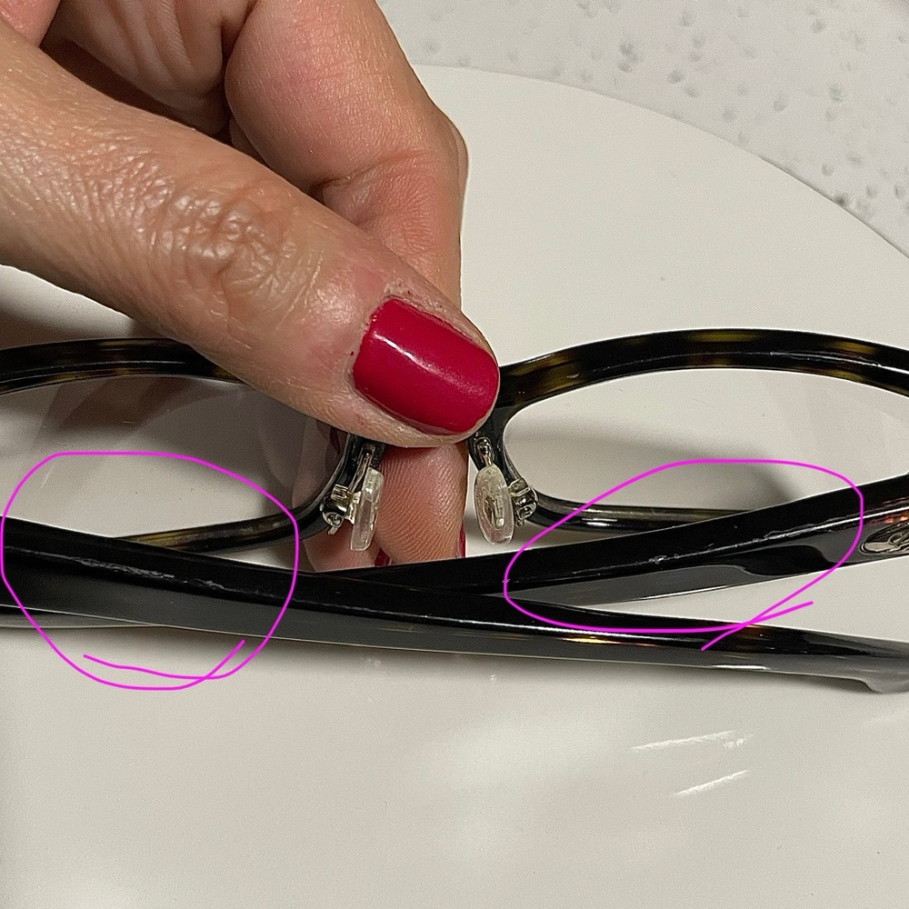 Gucci Women's Eyeglasses: tortoiseshell ~black, brown - Picture 11 of 12